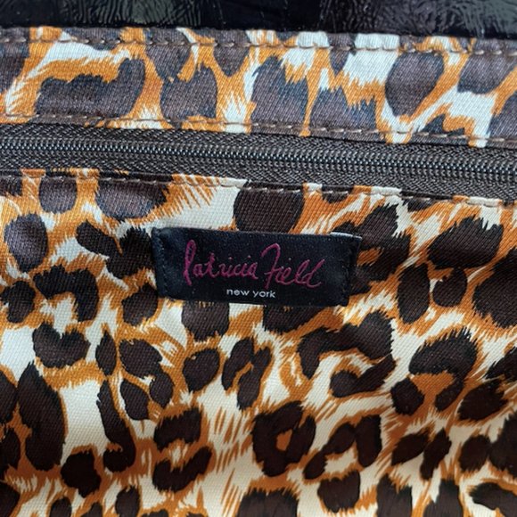 VINTAGE Patricia Field NY Graffiti Clutch - Picture 3 of 4